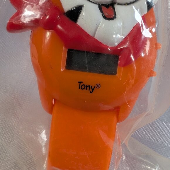 VINTAGE KELLOGG'S CEREAL TONY THE TIGER FROSTED FLAKES WRIST WATCH BOX PREMIUM - Picture 6 of 14